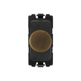 Soho Lighting Vintage Brass CM Grid 1000W Dummy Dimmer Module