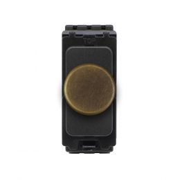 Soho Lighting Old Brass CM Grid 250W LED Multi-Way Dimmer Module