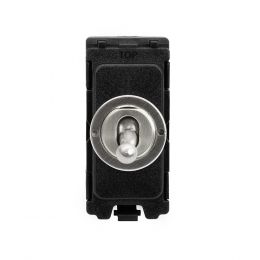 Soho Lighting Brushed Chrome 20AX 2 Way CM-Grid Toggle Switch Module