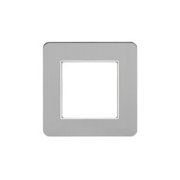 Soho Lighting Brushed Chrome Flat Plate LED Stair Light - Cool White 