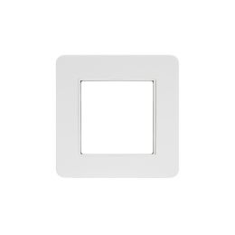 Soho Lighting White Metal Flat Plate LED Stair Light - Cool White 
