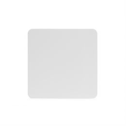 Soho Lighting White Metal Flat Plate Single Blank Plates Wht Ins Screwless