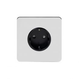 Polished Chrome euro socket