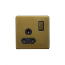 Soho Lighting Old Brass 5 Amp Light Socket with Switch