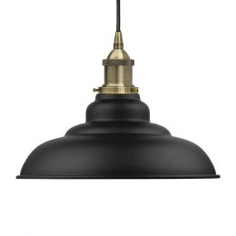 Matt Black St Edmund's Painted Pendant Light