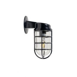 Navy Blue Bathroom Wall Light