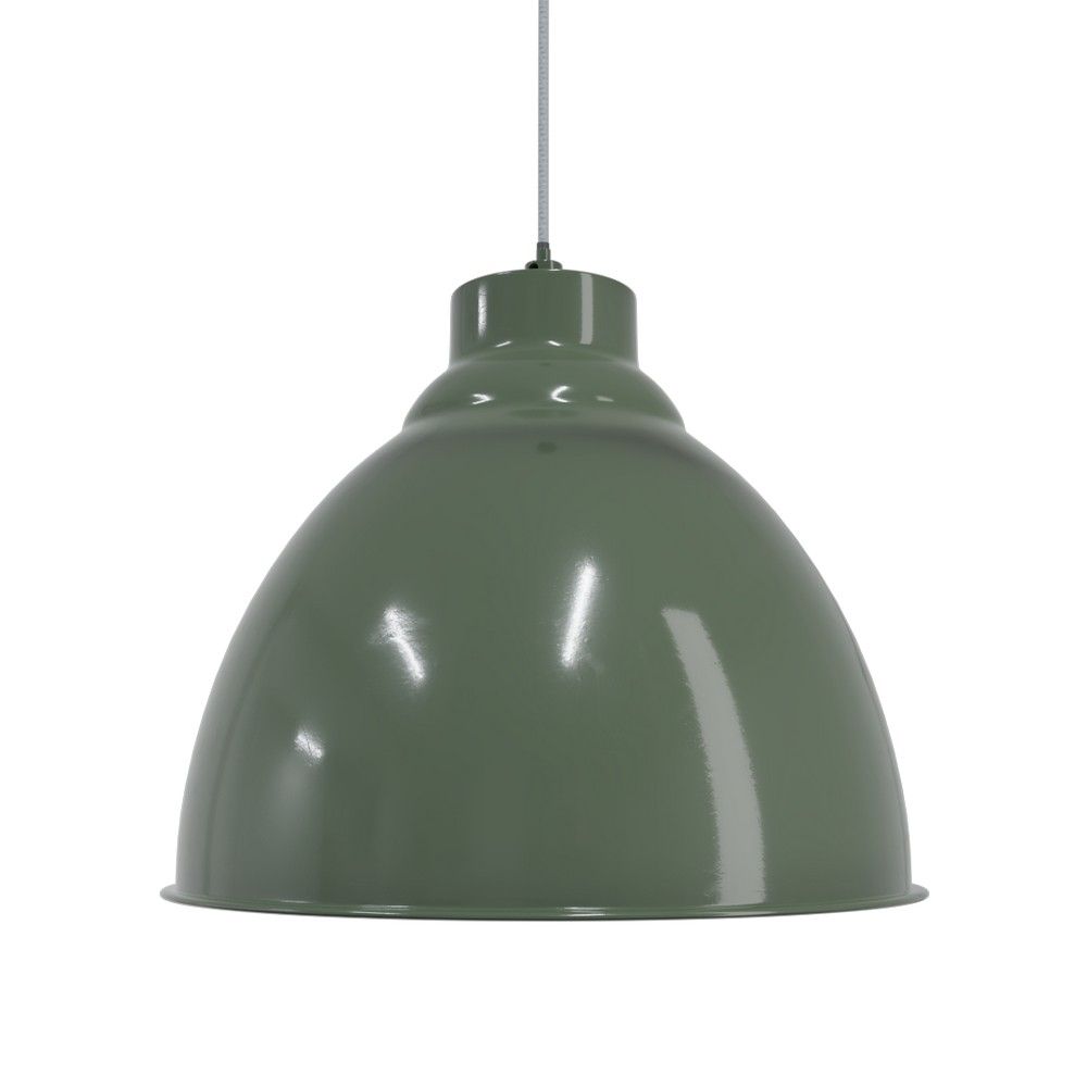 Olive Green Pendant Light Oxford Vintage Soho Lighting Elesi