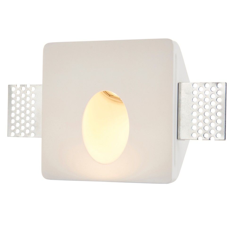 Zeke Square 1.5W Warm White LED Wall Light Elesi