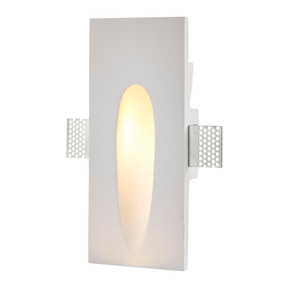 Zeke Rectangular 1.5W Warm White LED Wall Light 92313 Elesi
