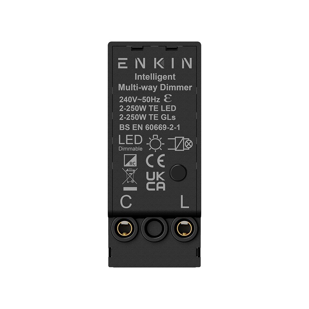 Enkin Black Grid 250W LED Intermediate Dimmer Module with Wandsworth ...