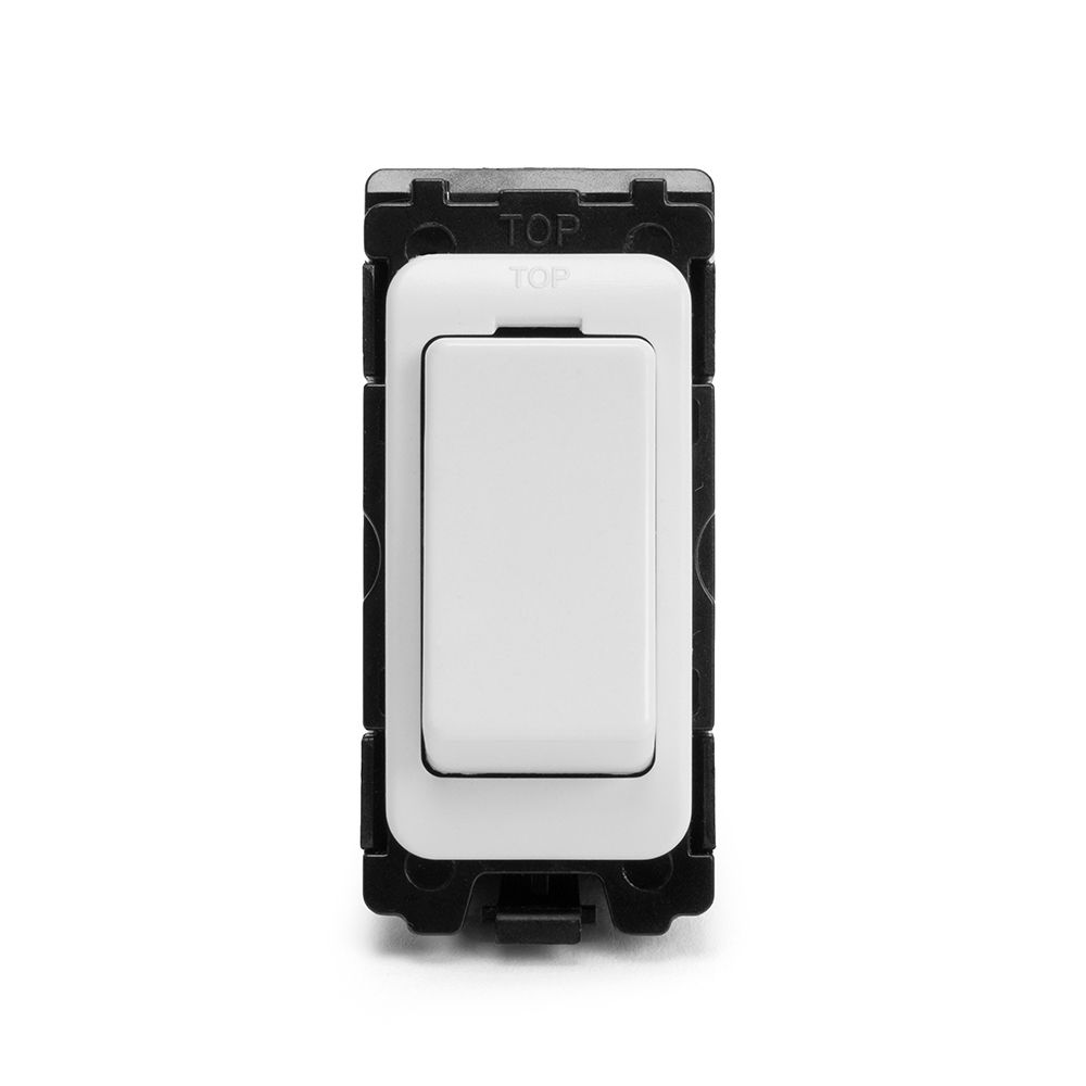 Lieber Silk White 20AX 2 Way Retractive Switch Retractive Grid Switch