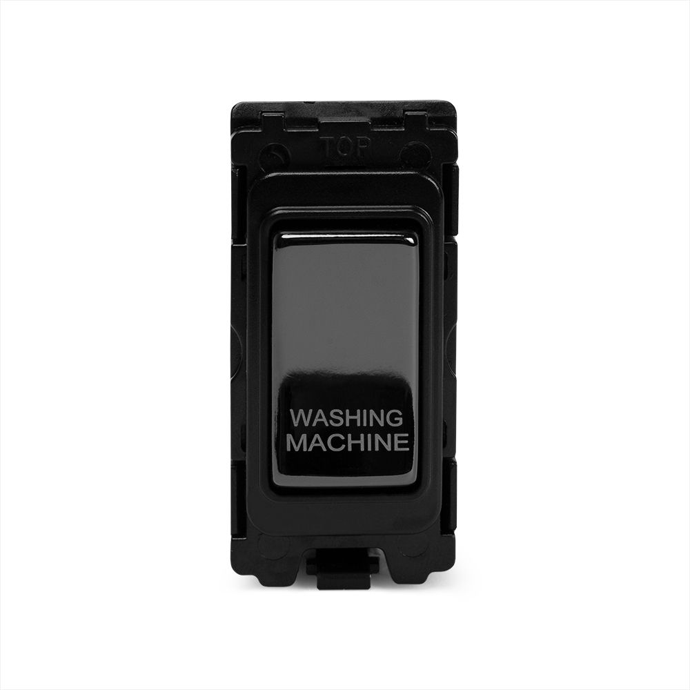 Soho Lighting Black Nickel 20A Double Pole Marked As Washing Machine