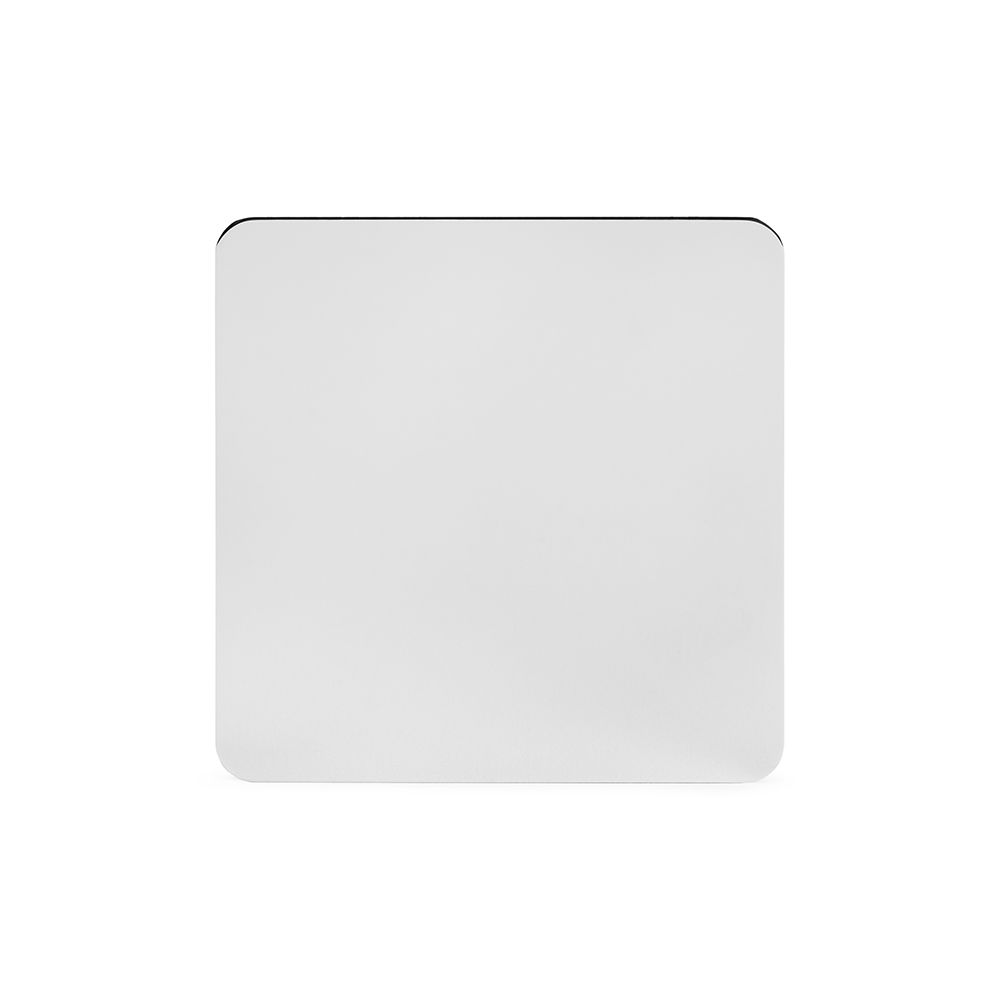 Soho Lighting Polished Chrome Flat Plate Single Blank Plates Screwless ...