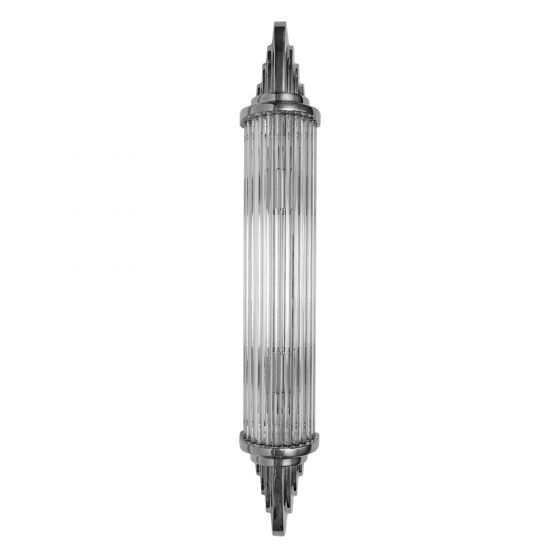 Sheraton Nickel Art Deco Style Wall Light