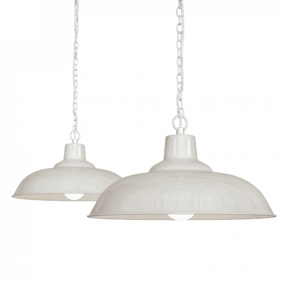 Cream Pendant Light