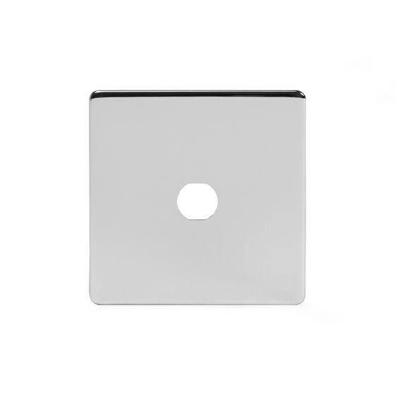 Soho Lighting Polished Chrome 1 Gang Toggle Plate Screwless
