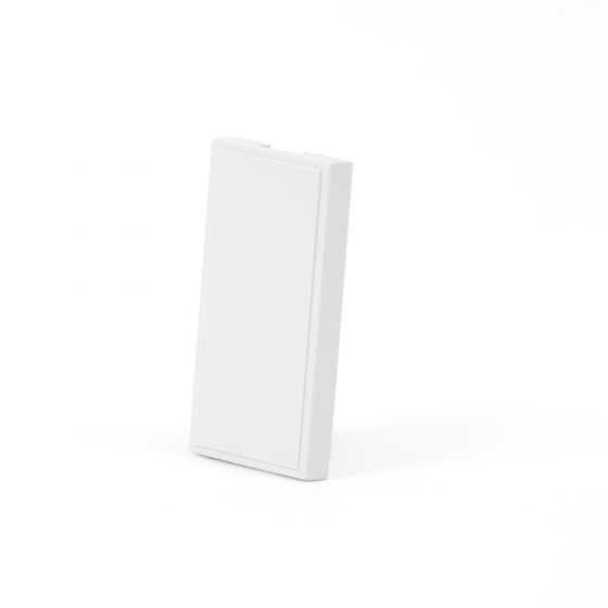 Soho Lighting White Blank Plate 25*50MM EM-Euro Module