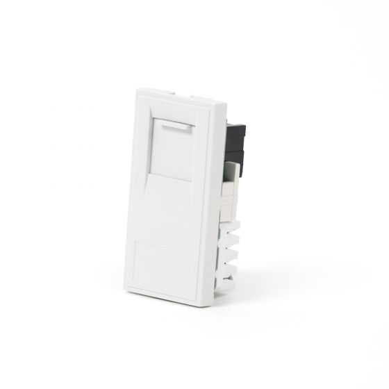 Soho Lighting White RJ45 CAT5e EM-Euro Module
