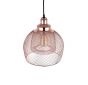 Cambridge Rose Gold Metal Mesh Kitchen Island Pendant Light - Soho Lighting