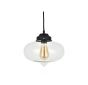 Soho Lighting Goslett Clear Blown Glass Fish Bowl Pendant Light