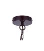Portland Bedroom and Hallway Pendant Light Mulberry Red Burgundy - Soho Lighting