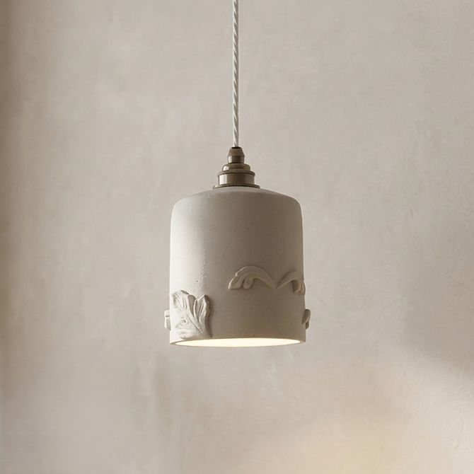 Acanthus Petite Pendant  - Clay  - The Soho Lighting Company