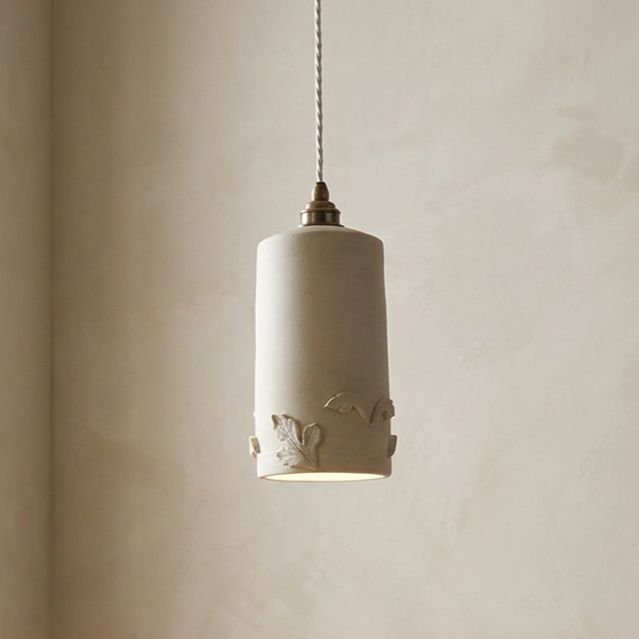 Acanthus Rim Pendant  - Clay  - The Soho Lighting Company