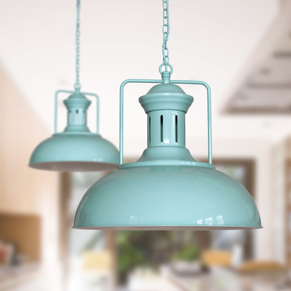 Turquoise Pendant Lights