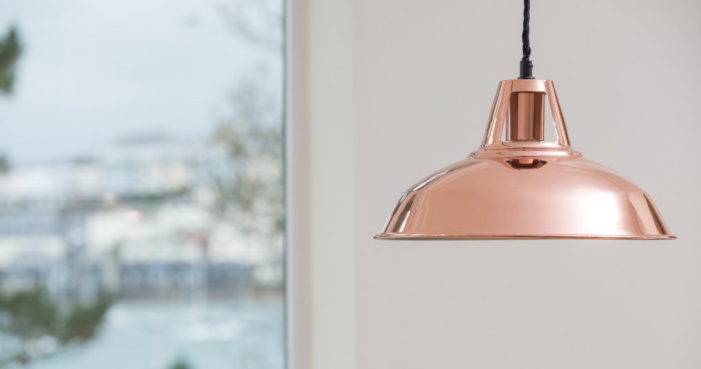 Rose Gold Pendant Light