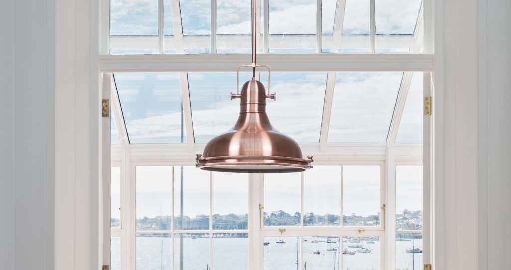 rose gold pendant lights