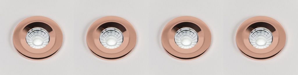 Rose Gold Downlights