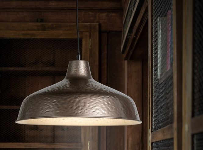 Bronze Breakfast Bar Pendant Light