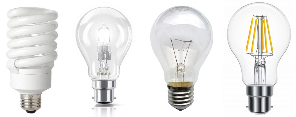 Nos vemos Cantidad de Cervecería Incandescent vs CFL vs LED vs Halogen Light Bulbs - Elesi Blog