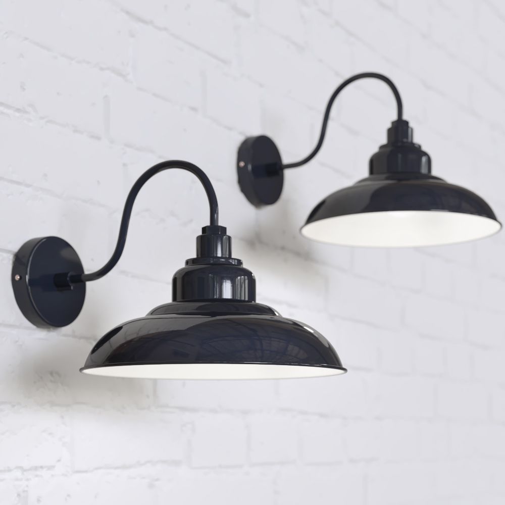 navy blue pendant light ideas