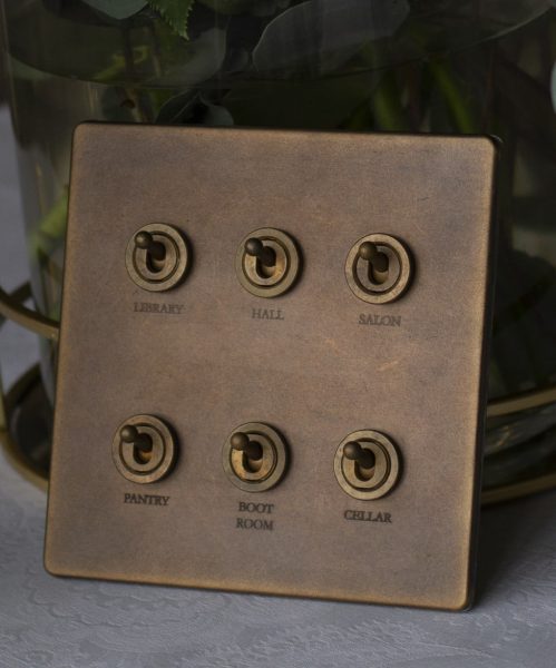 Vintage Brass switches
